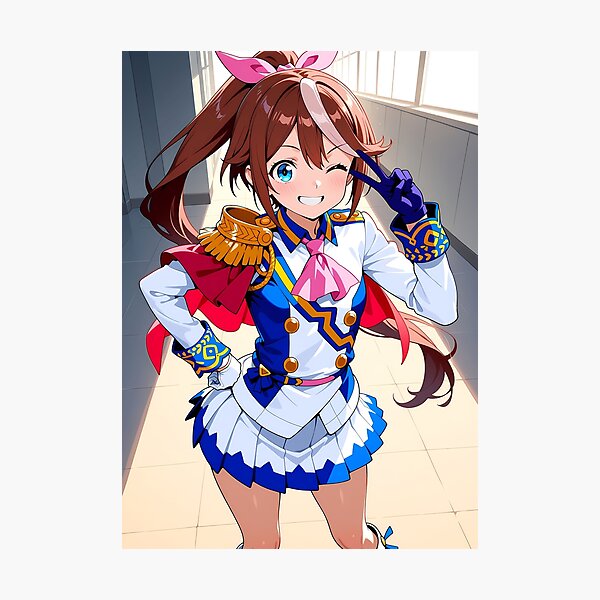 Item preview, Tokai Teio Uma Musume Pretty Derby Cute Anime Girl Idol School Vibes designed and sold by Raslbazola.