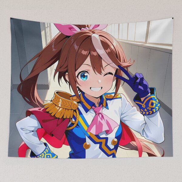 Item preview, Tokai Teio Uma Musume Pretty Derby Cute Anime Girl Idol School Vibes designed and sold by Raslbazola.