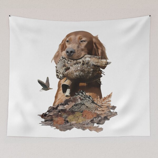 Item preview, Irish Setter ,  Hunter of the Woodcock Forest designed and sold by TammyHunterArt.
