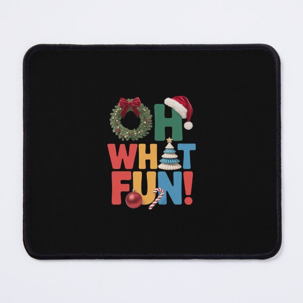 Item preview, Oh What Fun Christmas With Wreath And Tree designed and sold by FranzFriesen.
