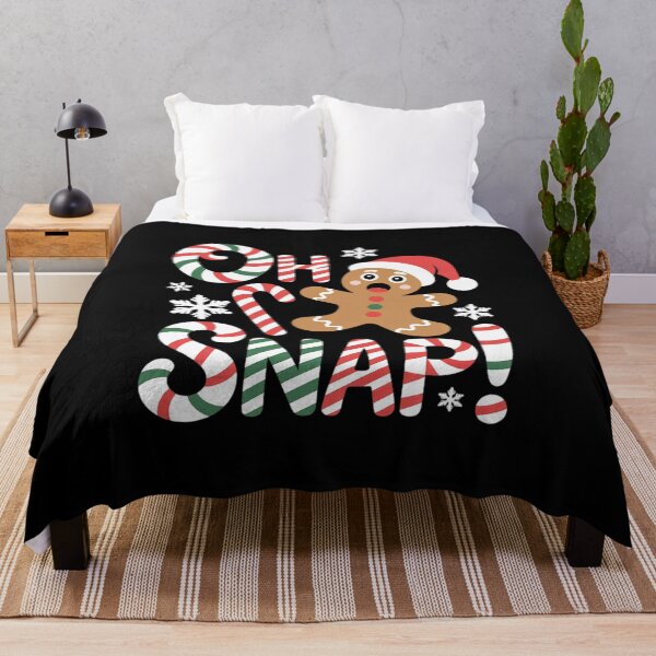 Item preview, Oh Snap Gingerbread Man for Women Boys Girls Kids Christmas designed and sold by AmparoBoyle.