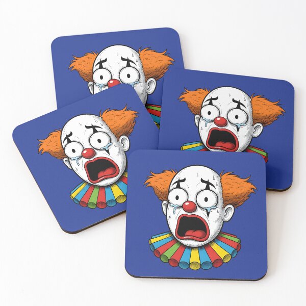 Item preview, A CRYING CARTOON CLOWN designed and sold by infinitearte.
