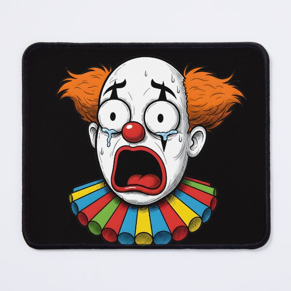 Item preview, A CRYING CARTOON CLOWN designed and sold by infinitearte.
