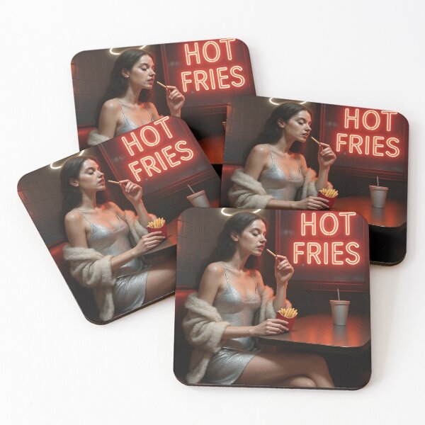 Item preview, Angel woman fast food dinner   designed and sold by CathryneDelamort.