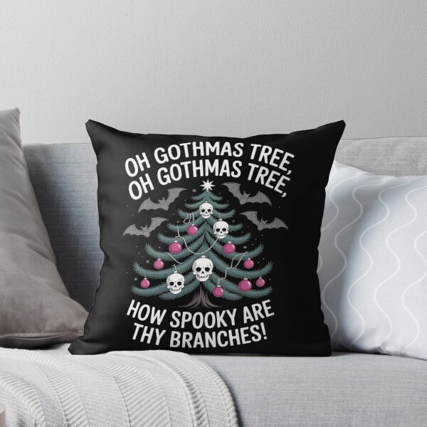 Item preview, Oh Gothmas Tree, Oh Gothmas Tree How Spooky Chirstmas Goth designed and sold by FranzFriesen.