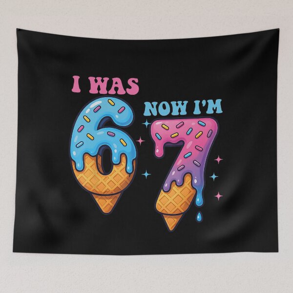 Item preview, Birthday Now Happy Funny 6 I 7th 7 Boy Hands Was Gift I'm Classic Girl designed and sold by RoniShorter.
