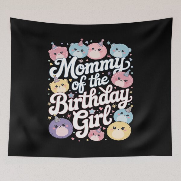Item preview, Mommy of The Birthday Girl Butterfly Party Matching Family 2 designed and sold by lilLilaBatArt.