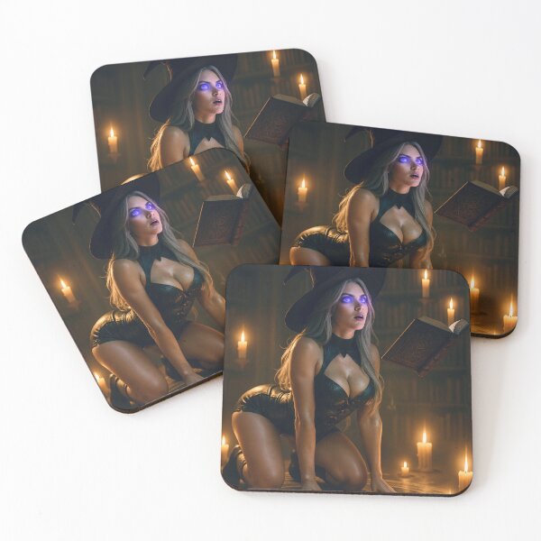 Item preview, Witch cleavage on all fours witching hour designed and sold by CathryneDelamort.
