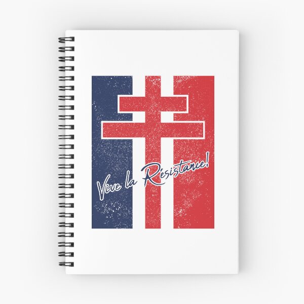 Item preview, French Resistance Symbol Vintage Flag and Cross designed and sold by MehMerchTees.