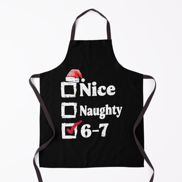 Item preview, Nice Naughty 6 7 Meme 6 7 Christmas Six Seven Xmas designed and sold by MadalynKiehn.