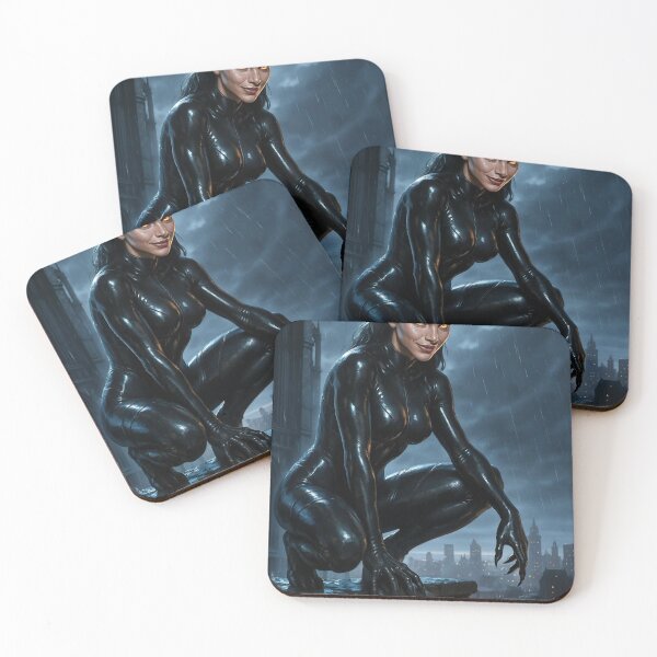 Item preview, Demoness later black cat bodysuit   designed and sold by CathryneDelamort.
