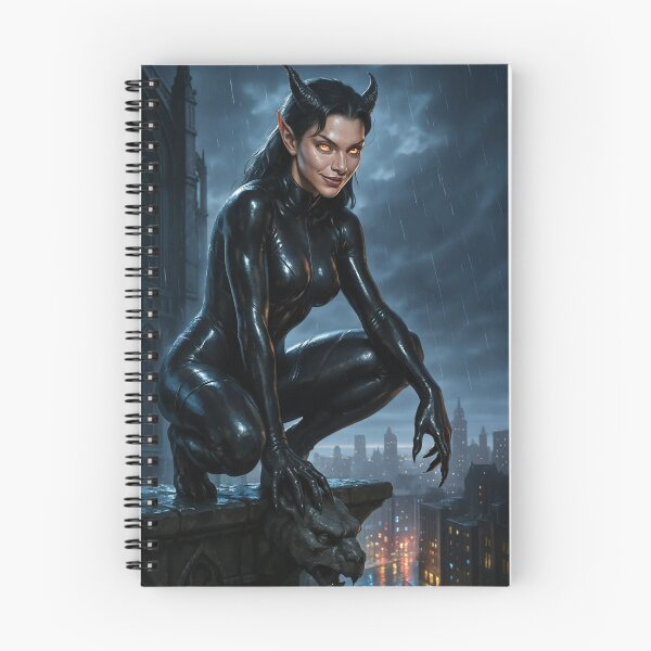 Item preview, Demoness later black cat bodysuit   designed and sold by CathryneDelamort.