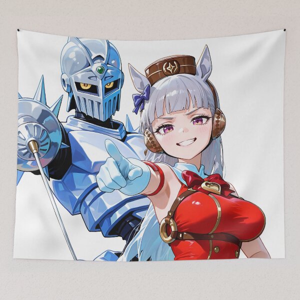 Item preview, Gold Ship Uma Musume Pretty Derby Heroic Anime Girl Knight Companion designed and sold by Raslbazola.