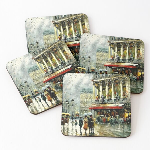 Item preview, Café de la Paix and the Opéra Garnier, Paris - 01 designed and sold by artdesignsnow.