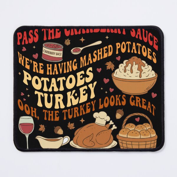 Item preview, Pass The Cranberry Sauce Thanksgiving Song designed and sold by HeidixHDesigns.