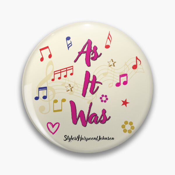 Item preview, As It Was Popular Song Title designed and sold by CharlottePlaceArt.