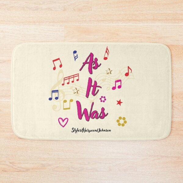 Item preview, As It Was Popular Song Title designed and sold by CharlottePlaceArt.