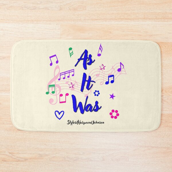 Item preview, As It Was Popular Song Title designed and sold by CharlottePlaceArt.
