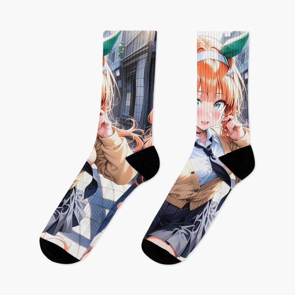 Item preview, Silence Suzuka Smiling Street Style School Outfit Uma Musume designed and sold by Raslbazola.