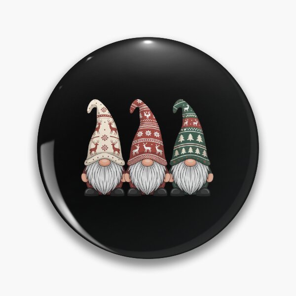 Item preview, Nordic Gnomes Winter Christmas Swedish Tomte Cute Elves designed and sold by AmparoBoyle.