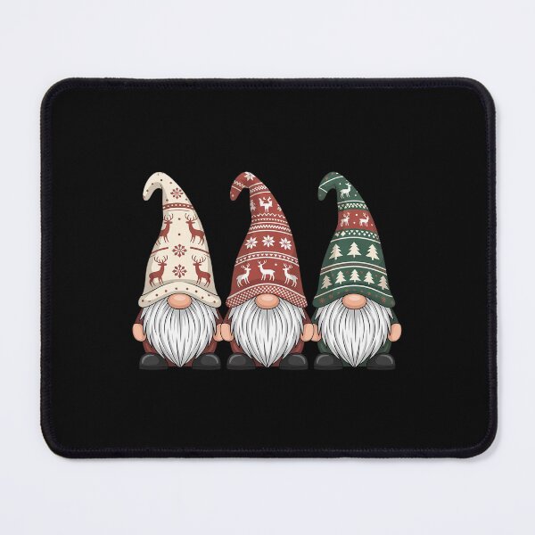 Item preview, Nordic Gnomes Winter Christmas Swedish Tomte Cute Elves designed and sold by AmparoBoyle.