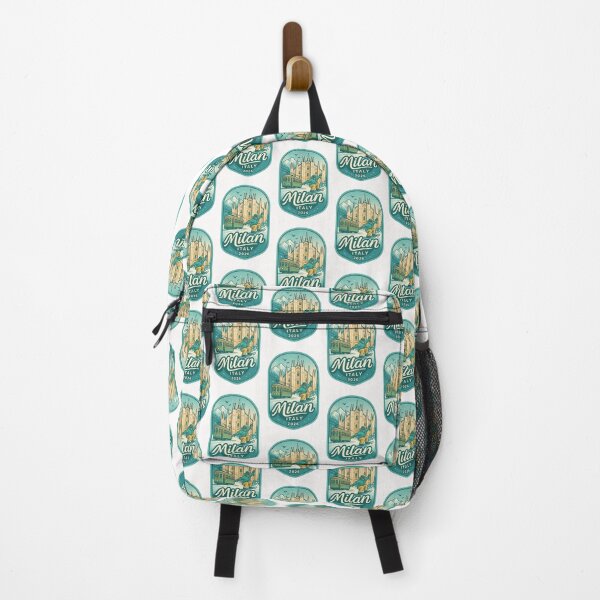 Item preview, Milan Italy Snowboarder and Duomo Winter Scene designed and sold by Places On Earth.