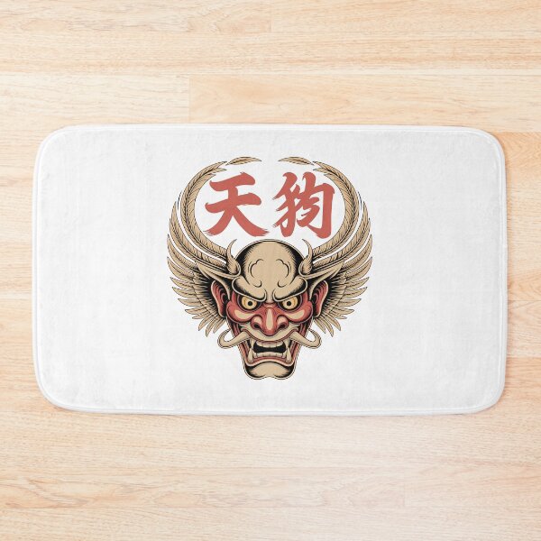 Item preview, Japanese Tengu Mask Oni Folklore Demon designed and sold by k3rstman1.