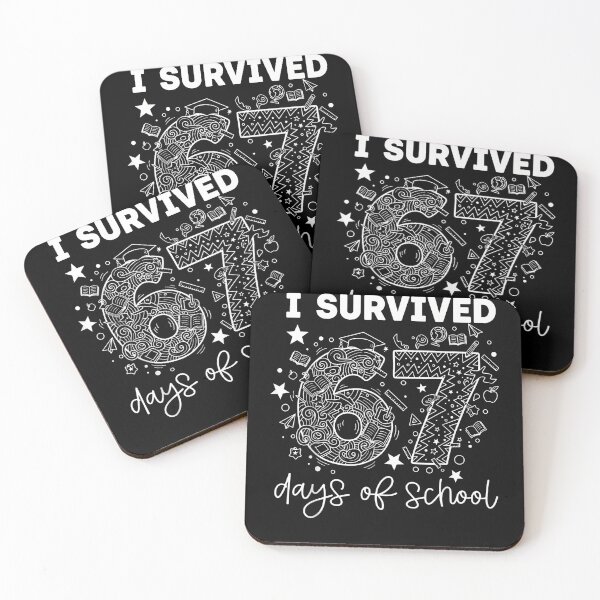 Item preview, I Survived 67 Days Of School Funny Six Seven 6 7 Meme designed and sold by MadalynKiehn.