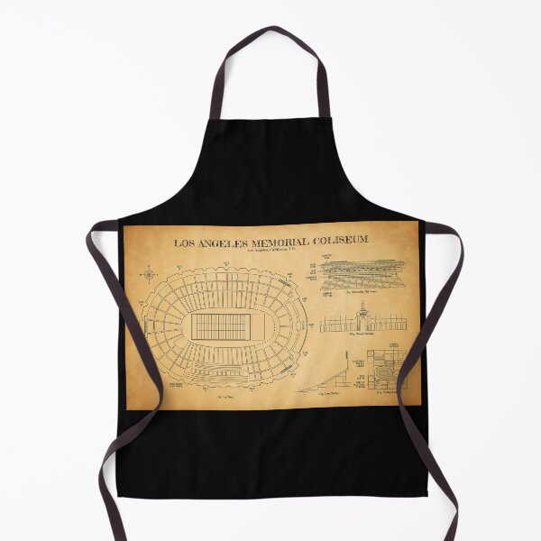 Item preview, Los Angeles Memorial Coliseum (Aged Parchment) designed and sold by BGALAXY.