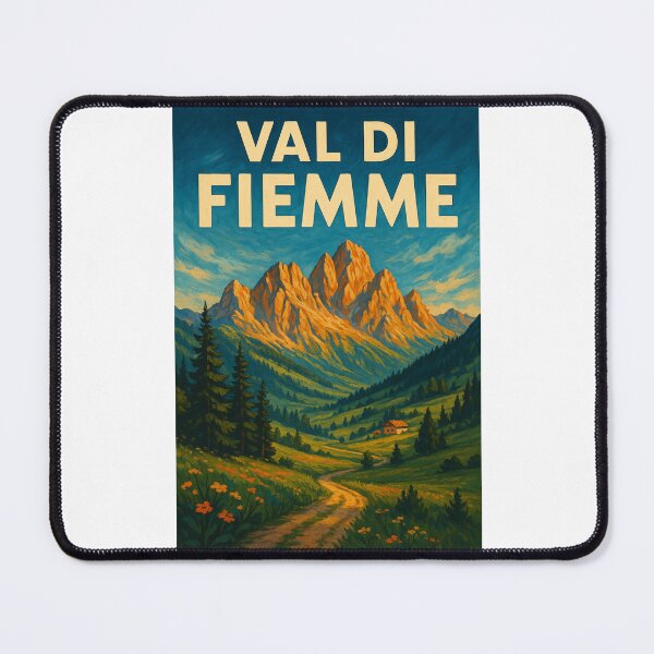 Item preview,  Val di Fiemme Italy Dolomite Mountain Path View designed and sold by Places On Earth.