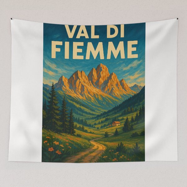 Item preview,  Val di Fiemme Italy Dolomite Mountain Path View designed and sold by Places On Earth.