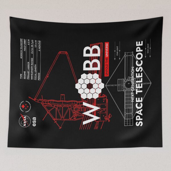 Item preview, James Webb Space Telescope designed and sold by BGALAXY.