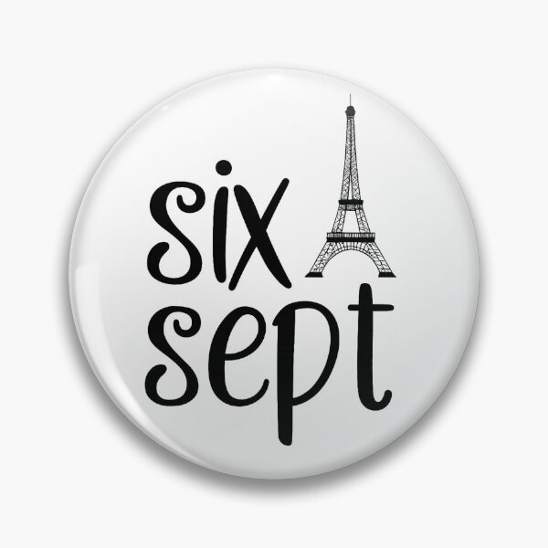 Item preview, Six Sept Paris Eiffel Tower Style With French Minimal Vibes And Classic Lettering designed and sold by torildorxop.