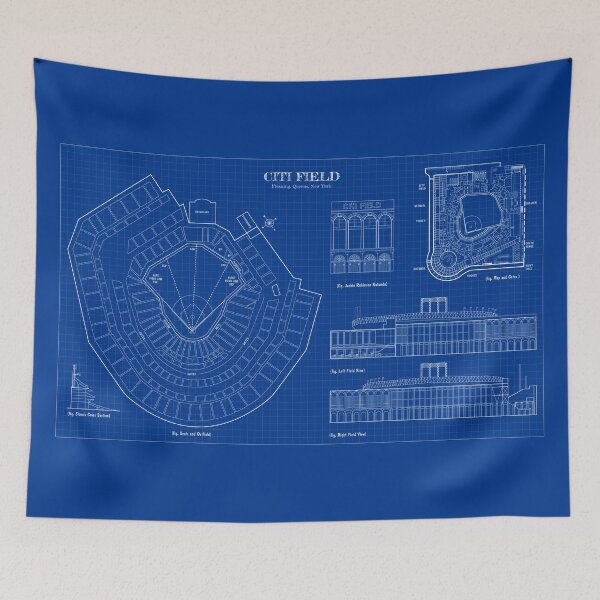 Item preview, Citi Field  (Blueprint) designed and sold by BGALAXY.