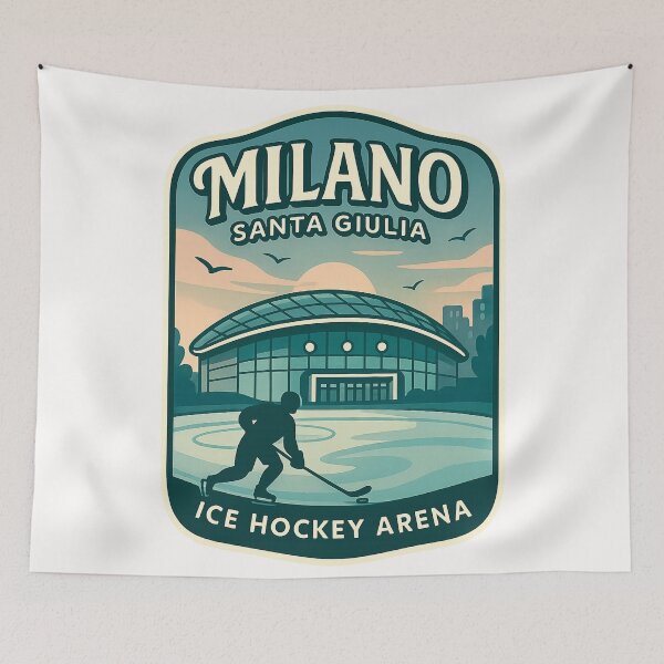 Item preview, Milano Santa Giulia Olympic Ice Arena Milan 2026 Scene designed and sold by Places On Earth.