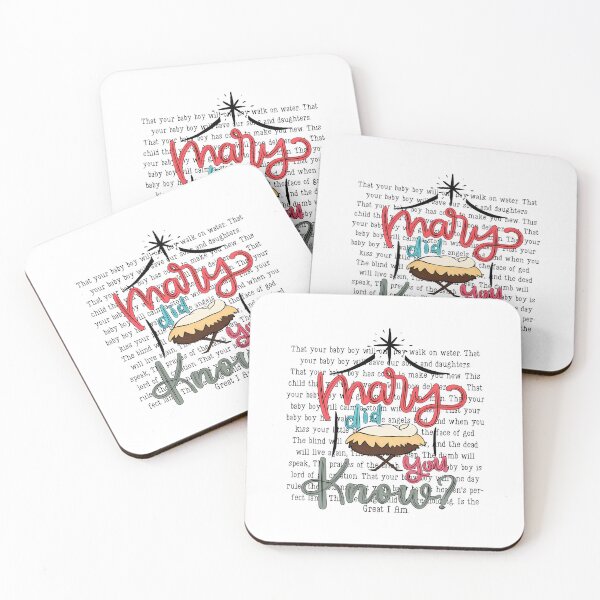 Item preview, Mary Did You Know Nativity Moment With Gentle Script And Warm Christmas Meaning designed and sold by torildorxop.