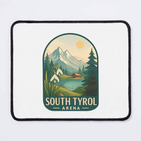 Item preview, South Tyrol Arena Italy Alpine Lake and Mountain Scene designed and sold by Places On Earth.