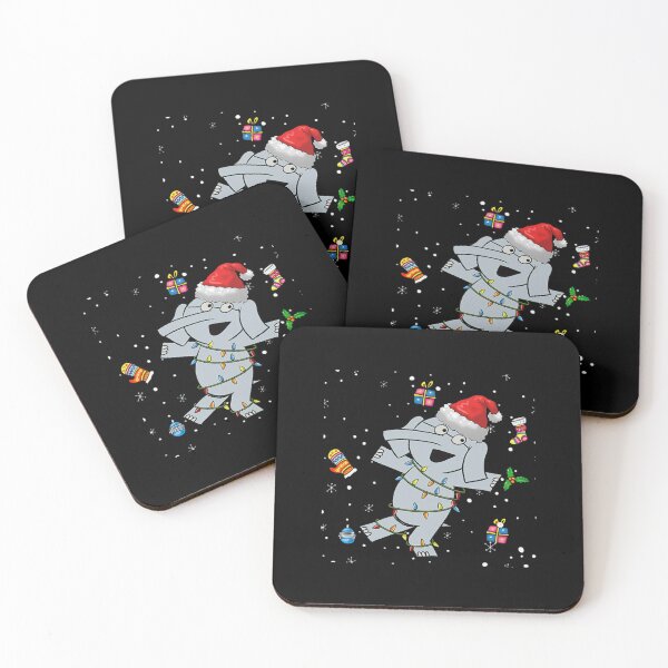 Item preview, Elephant and Piggie Cartoon Christmas designed and sold by Aryi-ahSpringf.
