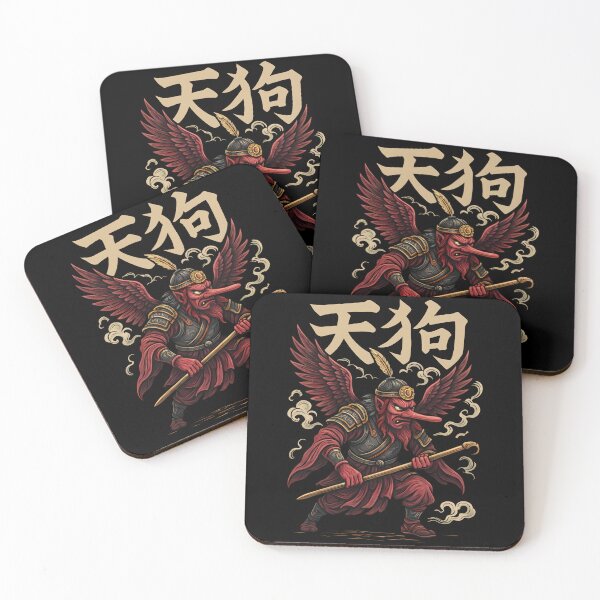Item preview, Powerful Tengu Warrior Japanese Folk Deity designed and sold by k3rstman1.