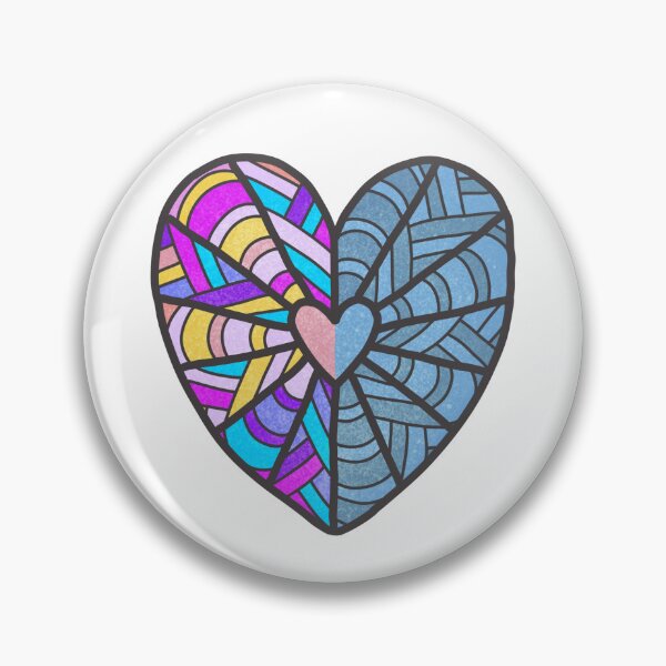Item preview, Wednesday inspired heart  designed and sold by KMR .