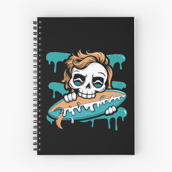 Item preview, Chill Surfer Skull - Forever Stoked designed and sold by WeranovDesign.