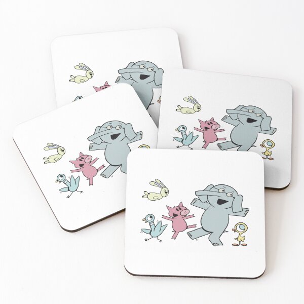 Item preview, Elephant and Piggie dancing with friends   designed and sold by Aryi-ahSpringf.