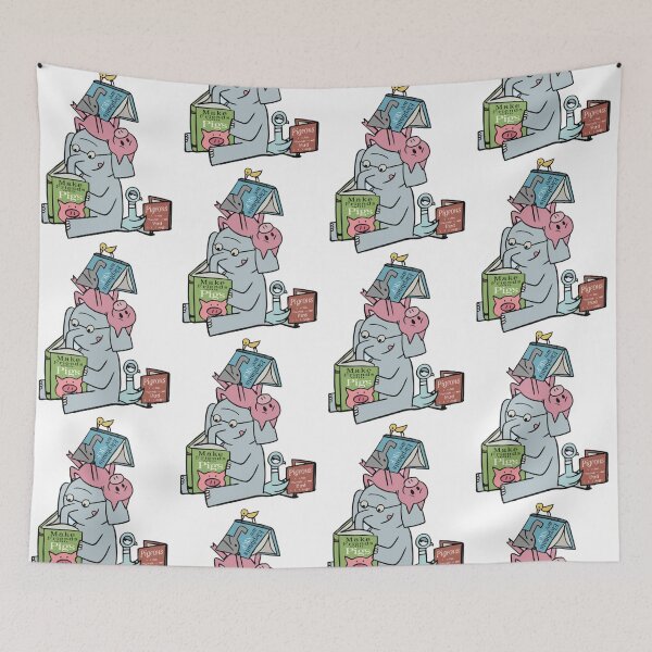 Item preview, Elephant and Piggie reading   designed and sold by Aryi-ahSpringf.