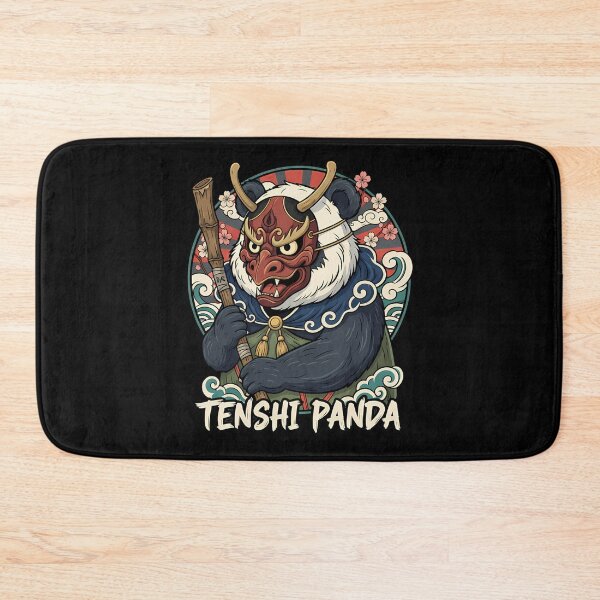 Item preview, Tenshi Panda Tengu Mask Japanese Warrior designed and sold by k3rstman1.
