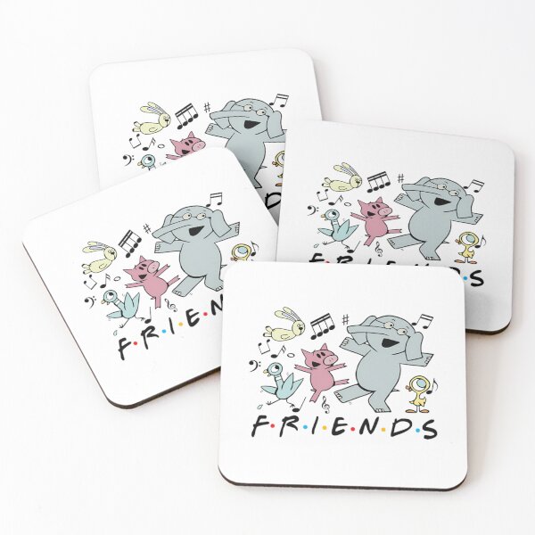 Item preview, Elephant and Piggie Cartoon Amazing Kindergarten Friends Reading designed and sold by Aryi-ahSpringf.