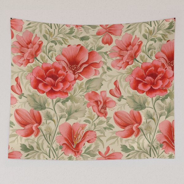 Item preview, A captivating floral illustration, inspired by vintage style, watercolor technique designed and sold by gulka8.