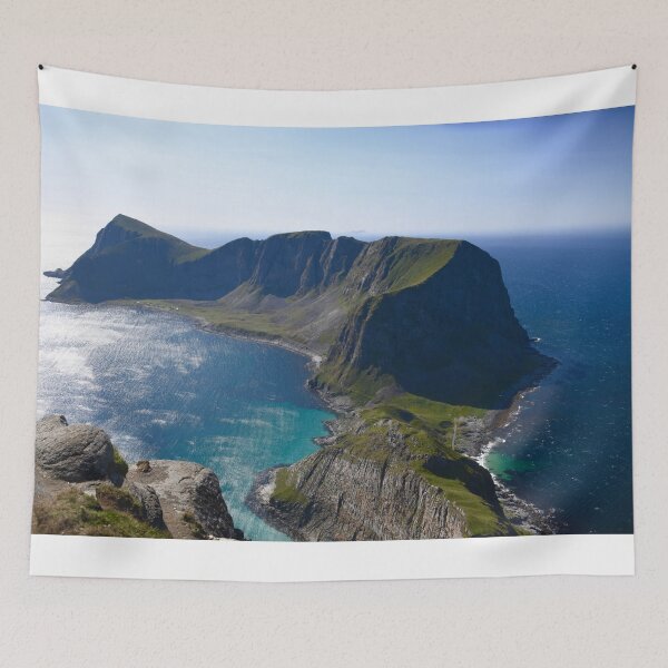 Item preview, Lofoten Island Crescent – Pure Peace & Nature / Swiss Artwork Photography designed and sold by Raphael Wolf.