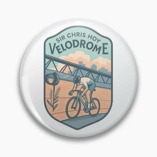 Item preview,  Sir Chris Hoy Velodrome Glasgow Skyline with Cyclist designed and sold by Aryabek.