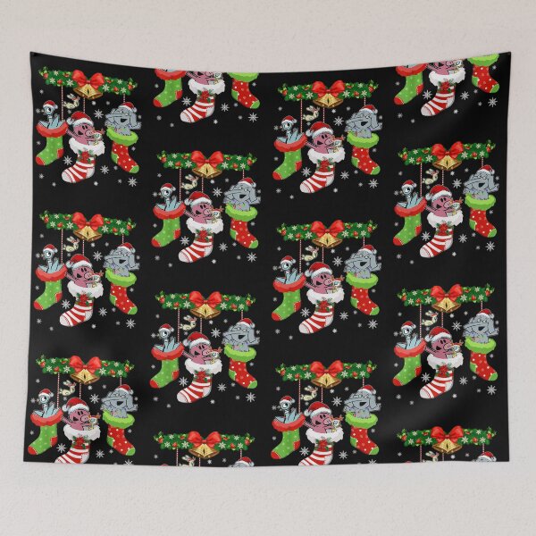 Item preview, Elephant and Piggie Cartoon Christmas designed and sold by Aryi-ahSpringf.