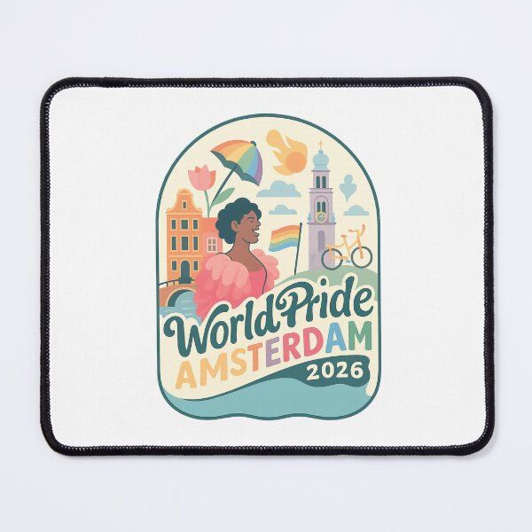 Item preview, WorldPride Amsterdam 2026 Celebration with Westerkerk designed and sold by Aryabek.